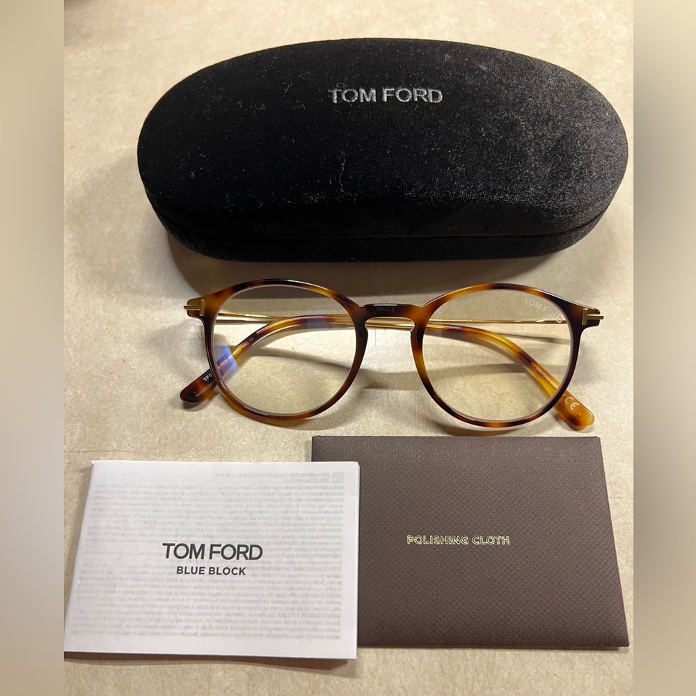 COPY - Tom Ford blue blocker glasses